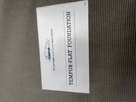 Photo of free Queen Tempurpedic Boxspring (Panther Creek) #2