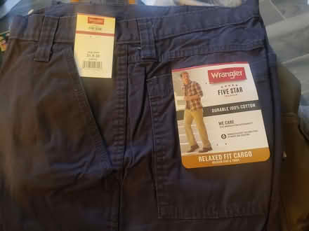 Photo of free Wrangler Relaxed Fit Cargo Pants (E Hampden near S Buckley) #1
