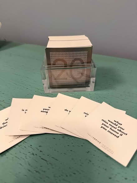 Photo of free Table Topics Cards (Arlington) #4