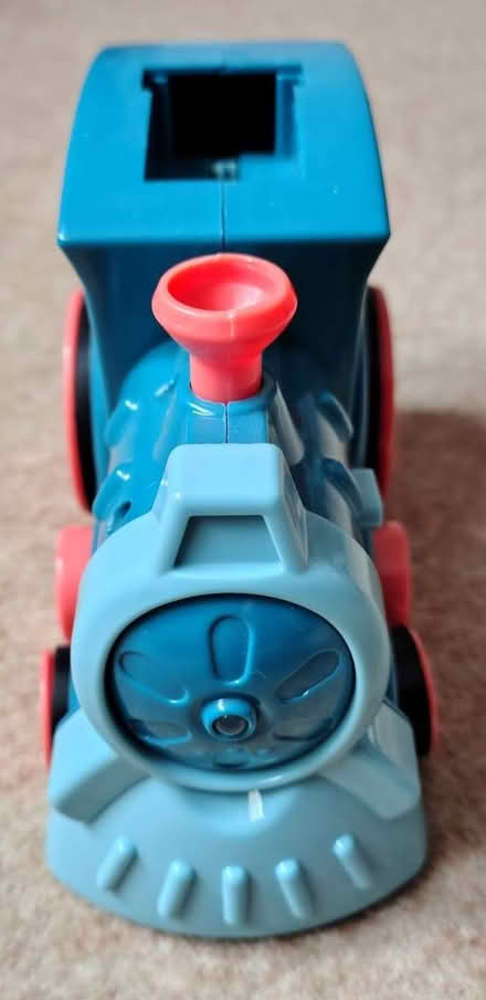 Photo of free Young child's domino-setting train (The Sixth Form College, Farnborough GU14) #3