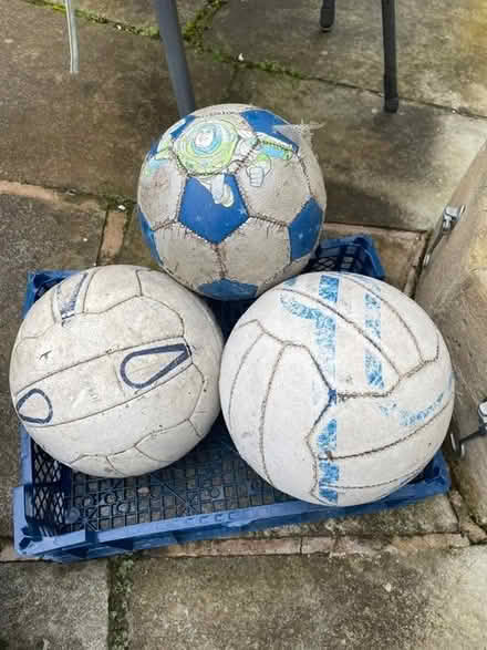 Photo of free Footballs x 3 (Lyncombe BA2) #1