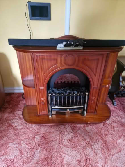 Photo of free Wooden Fireplace surround (Whitehill, GU35 9HA) #1