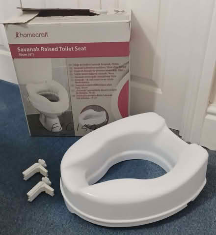 Photo of free Savannah 10cm Raised Toilet Seat (Primrose LA1) #1