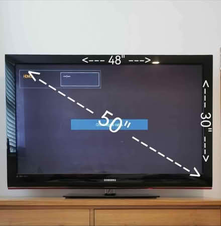 Photo of free 50" Samsung TV (BR1) #2
