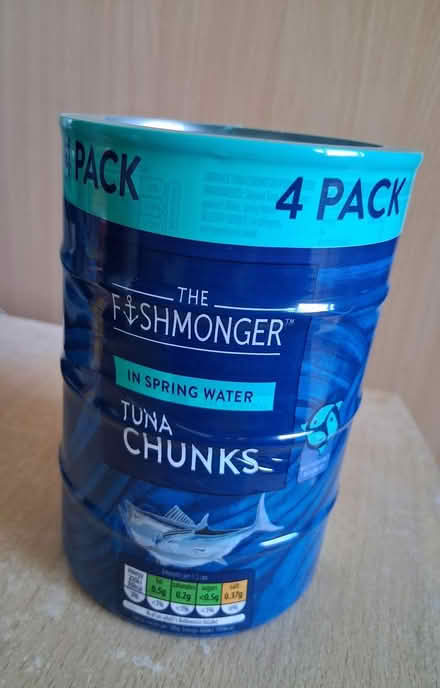 Photo of free 4 tins tuna chunks (Horley) #1