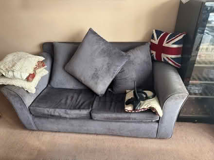 Photo of free Blue sofa bed (Totton SO40) #1