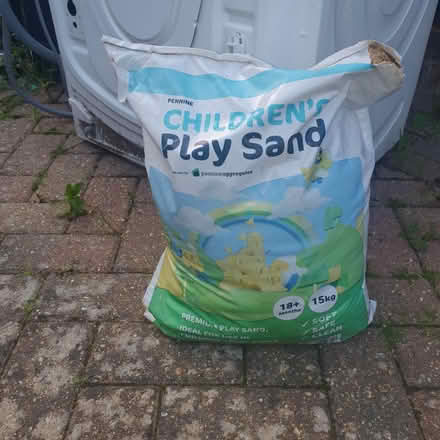 Photo of free Kids play sand 3 bags (Portslade) #1