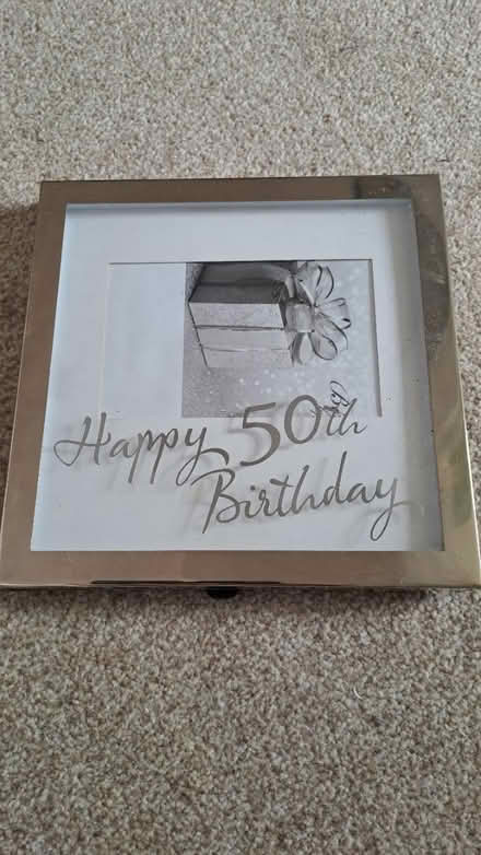 Photo of free 50th birthday frame RG26 (Bramley, Hants RG26) #3