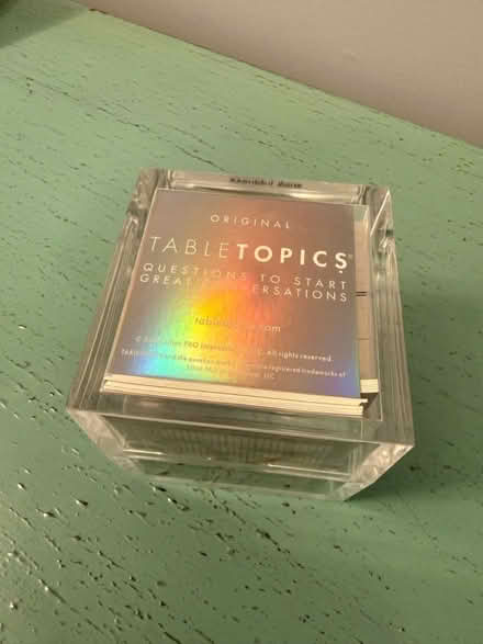 Photo of free Table Topics Cards (Arlington) #1