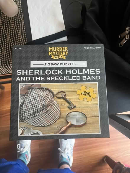 Photo of free Sherlock Holmes 1000pc puzzle (Adams Morgan) #1