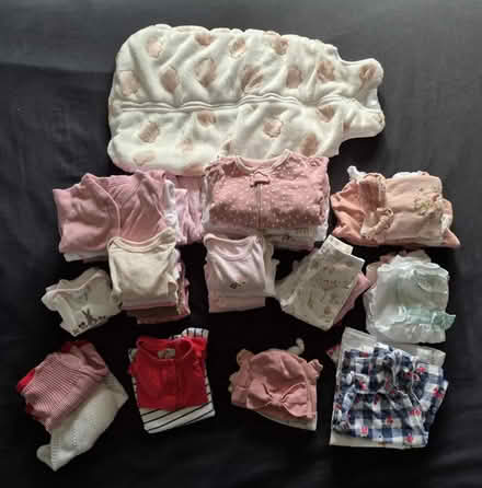 Photo of free Baby girl clothes size 3 - 6 months (GL52 Bishop's Cleeve) #1