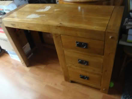 Photo of free Oak Desk (Chippenham SN14) #2
