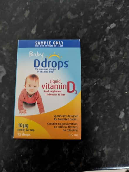 Photo of free Baby vitamin drops (Wolverhampton WV10 6) #1