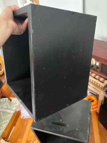 Photo of free Black wooden boxes (Somerville) #2
