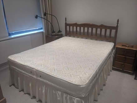 Photo of free Double bed with storage, mattress (Self Storage Oxford, OX3) #1