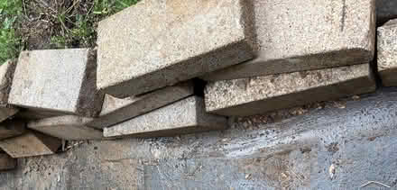 Photo of free 30 concrete blocks/ Coursing bricks for shed foundation etc (Roehampton SW15) #3