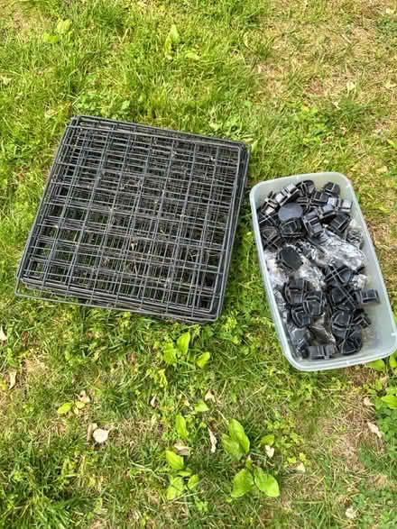 Photo of free Stackable storage cubes (Belle mead) #1