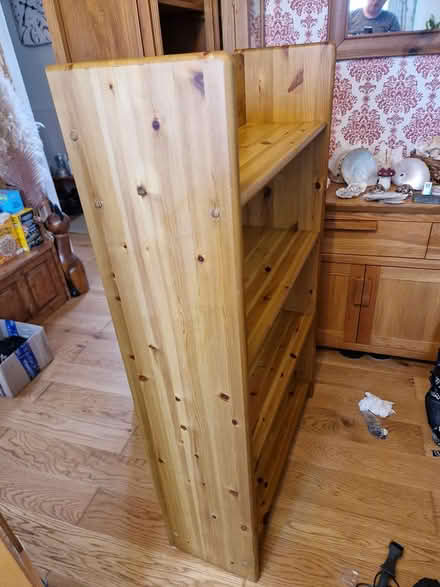 Photo of free Pine Shelving Unit (Bedford) #2