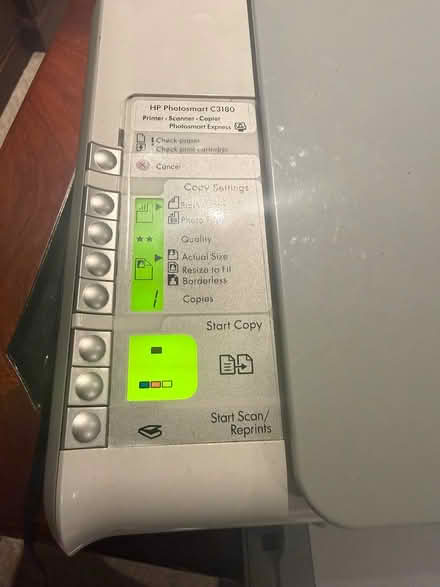 Photo of free Printer HP PHOTOSMART C3180 (Nothing Hill W2) #2
