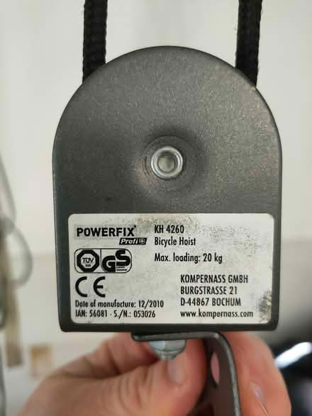 Photo of free Bicycle hoist storage x3 (Leatherhead KT22) #2