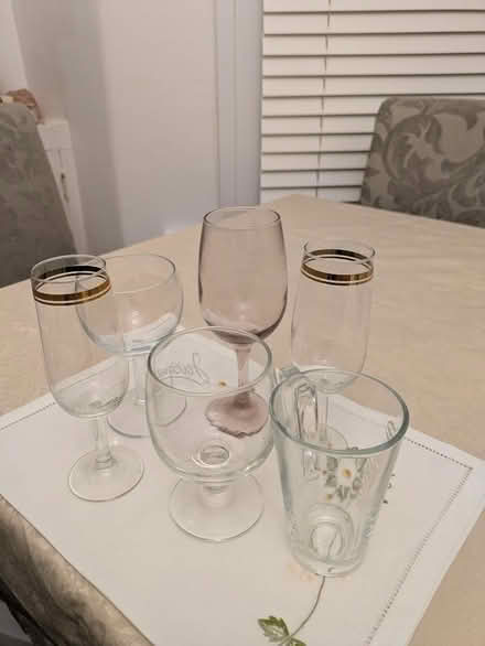 Photo of free Selection of drinking glasses (Acton) #1