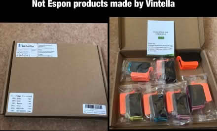 Photo of free Vintella ink cartridges for Espon printer (Woodley RG6) #1