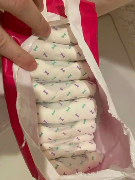 Photo of free M/L doggie diapers (Off Waldo.) #3