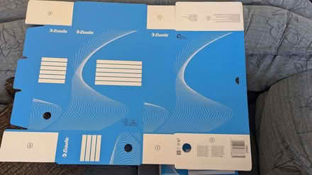 Photo of free Box of 23 A4 cardboard file boxes (Moulsham CM2) #3