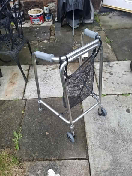Photo of free Aluminium zimmer frame (L25 Woolton) #1