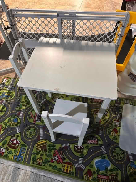 Photo of free Children’s table and chairs (Livonia) #1