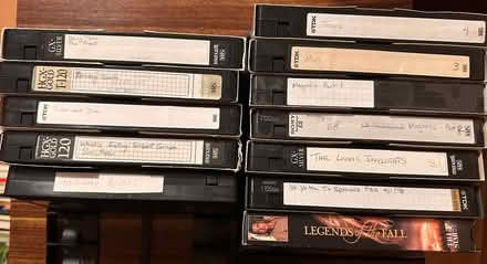 Photo of free Lots of VHS tapes (Martinez, near Ace Hardware) #3