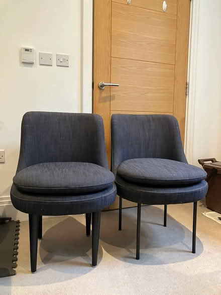 Photo of free Six Grey Dining Chairs (Temple Fortune N3) #1
