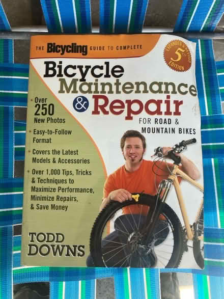 Photo of free Bicycle Maintenance and Repair Book (Livonia) #1