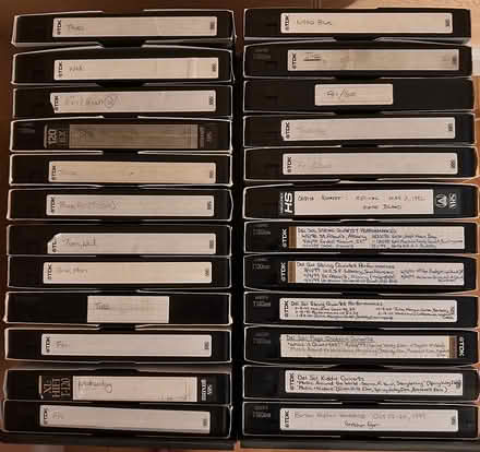 Photo of free Lots of VHS tapes (Martinez, near Ace Hardware) #4