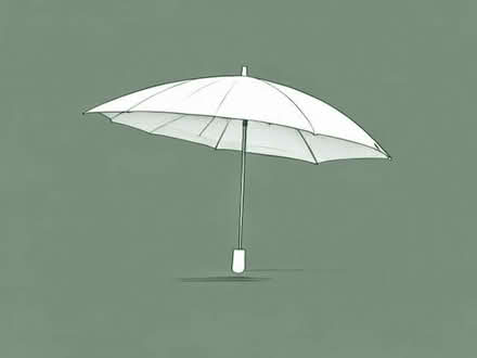Photo of Large parasol (Whitworth Halls of Residence M14) #1