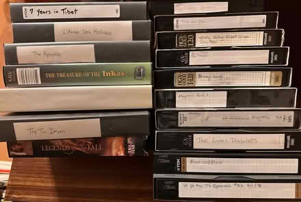Photo of free Lots of VHS tapes (Martinez, near Ace Hardware) #2