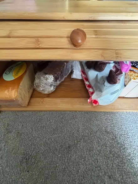 Photo of free Wooden bread bin (Wimbledon SW19) #3