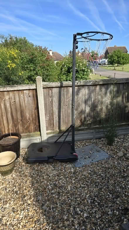 Photo of free Net ball basket and a ball (CT5) #1
