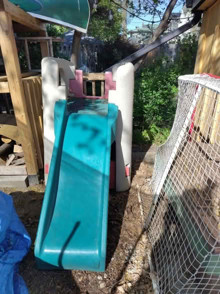Photo of free At curb: Small climber with slide (121 Fentiman Avenue) #2