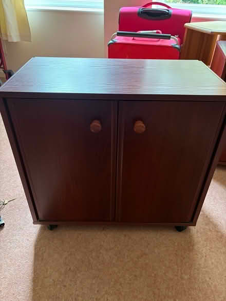 Photo of free 2 small cupboards on wheels (Dyson perrins -wR14) #1