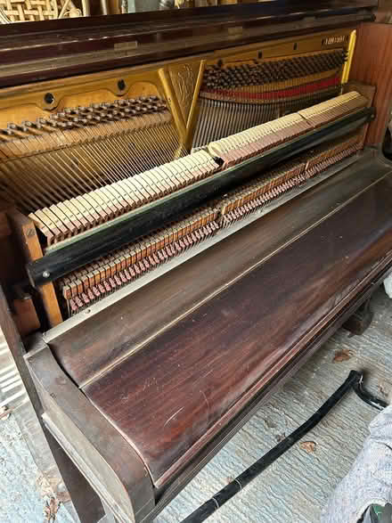 Photo of free Upright piano (BH21 Wimborne area) #3