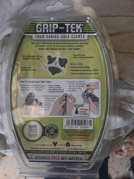 Photo of free Golf shoe cleats (Sundorne SY1) #2