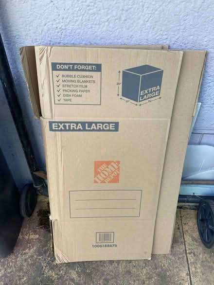 Photo of free 2 moving boxes (Ashby & Sacramento) #1
