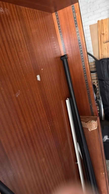 Photo of free Tall wooden bookshelf (E2) #1