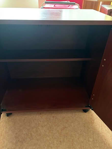 Photo of free 2 small cupboards on wheels (Dyson perrins -wR14) #2