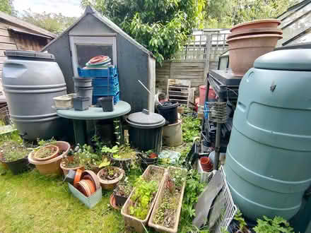Photo of free Gardening equipment and vases (Leatherhead KT22) #1