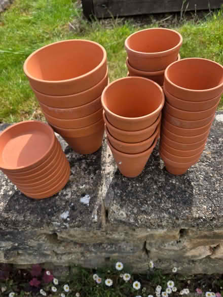 Photo of free Terracotta plant pots (Freshford BA2) #1