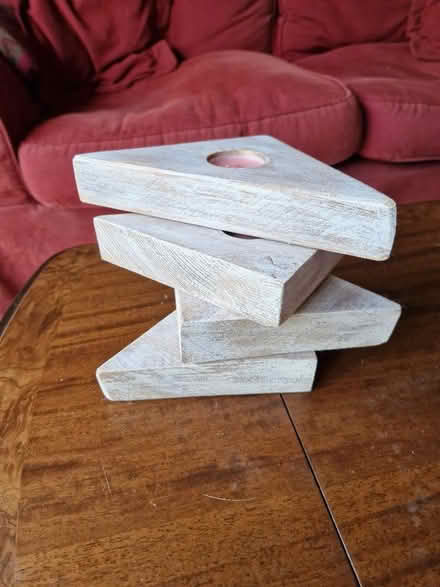 Photo of free Wooden tealight holders (Ormesby St Margaret NR29) #2