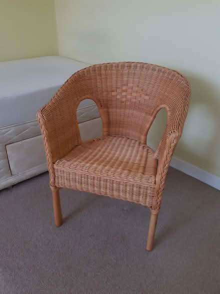 Photo of free Wicker Chair (Haydock WA11) #1
