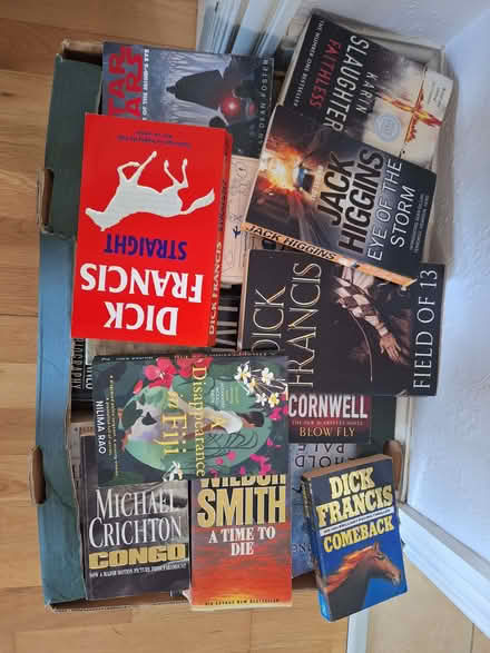 Photo of free Box of paperback books (Swanley BR8) #1